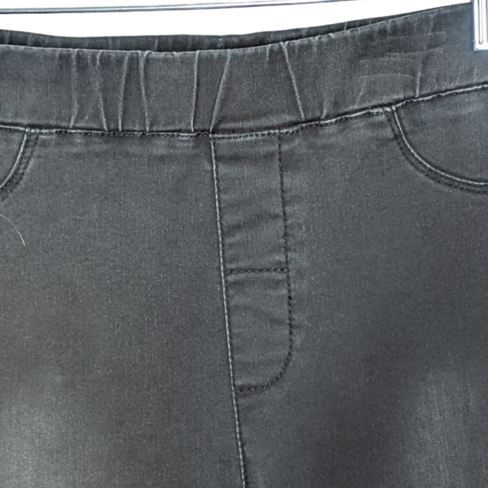 FIRE LOS ANGELES Cotton Blend Skinny Jeans Black Size Large - Picture 6 of 10